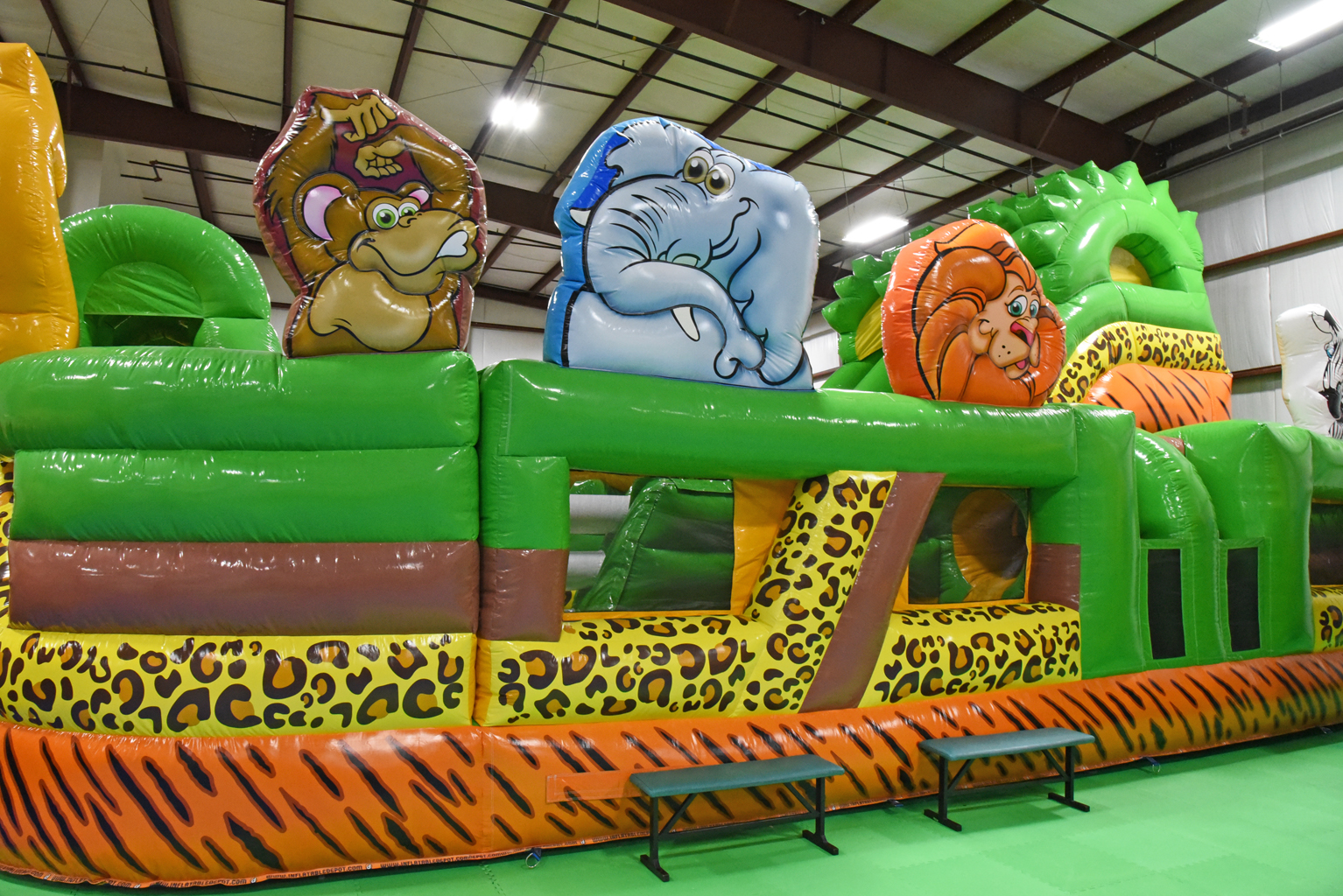 Cartoon Headquarters Inflatable Fun Zone Center